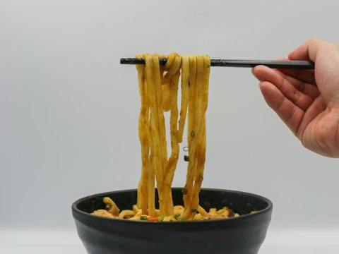 Crispy Garlic Noodles