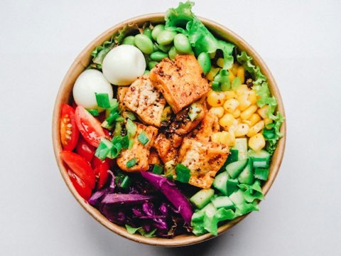 Chicken Poke Bowl
