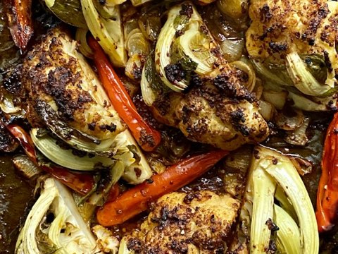 Sheet-pan chicken