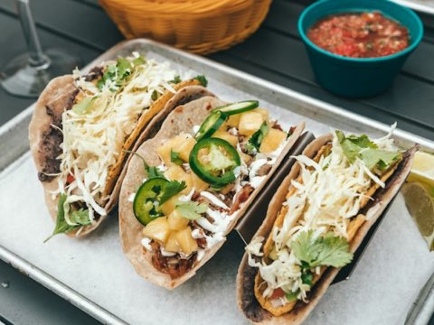 Leftover tacos